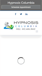 Mobile Screenshot of hypnosiscolumbia.com