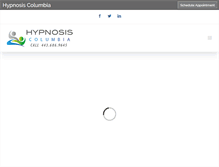Tablet Screenshot of hypnosiscolumbia.com